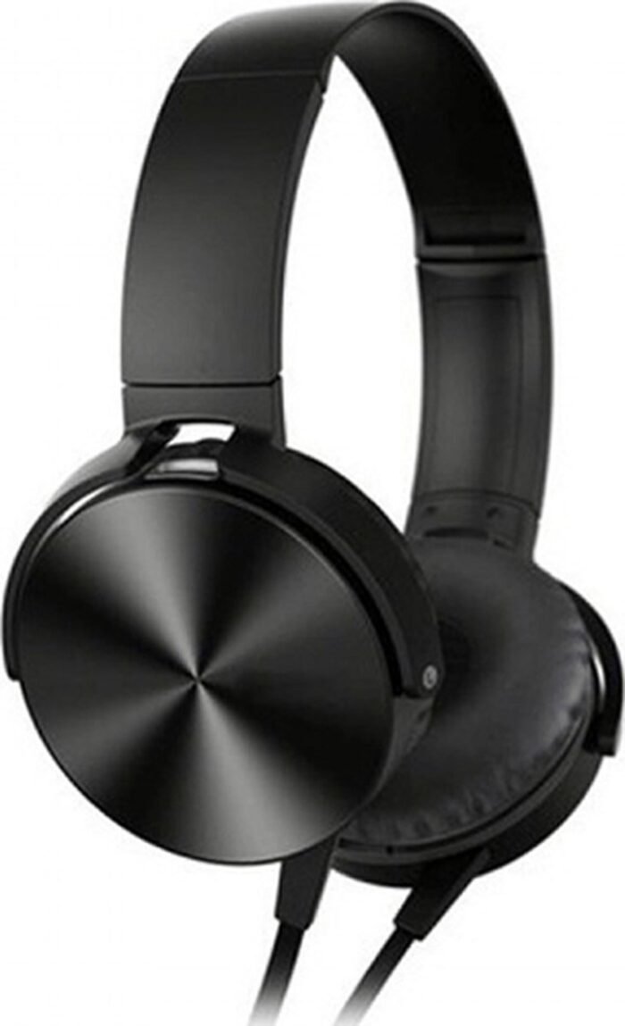 Headset met Microfoon - Computer Headset - Koptelefoon met Microfoon - Headset - Laptop - Koptelefoon - 3.5mm - Plug & Play 450ap (zwart)