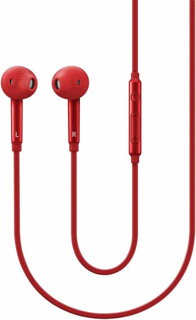 Samsung EO-EG920B stereo headset - 3.5mm in-ear - rood