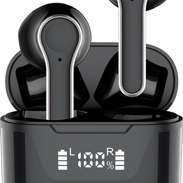 Zorix AirBudz X3 - Draadloze Oordopjes - Bluetooth Oordopjes - Oortjes Draadloos - Sport & Werk - IPX5 Waterdicht - Lange Batterijduur | Comfortabele Pasvorm | Zwart