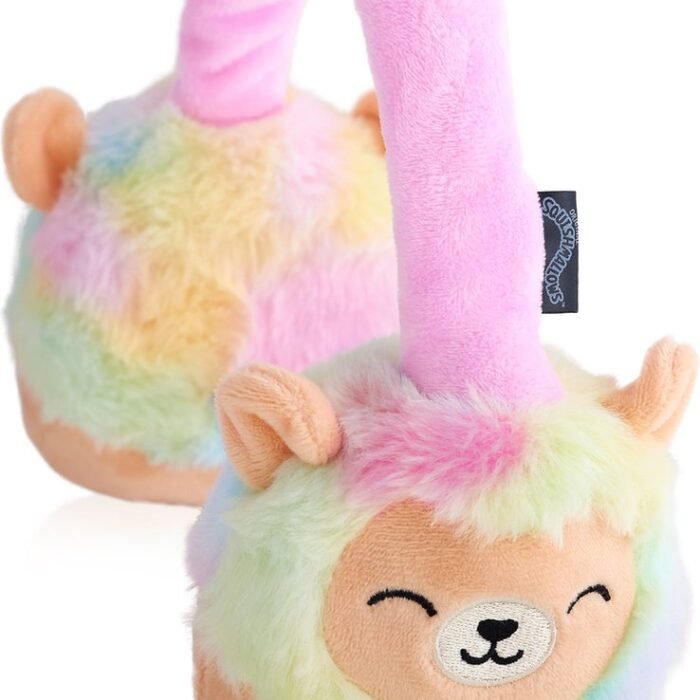 Squishmallows - Leonard - bluetooth koptelefoon - met pluche - met microfoon - verstelbaar