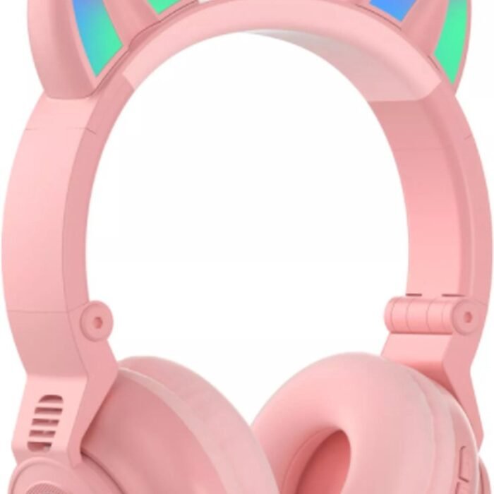 Mogi Products-Koptelefoon voor Kinderen-Eenhoorn-Unicorn-Hoofdtelefoon Kinderen -Kattenoortjes-Met Led-Kinder Headset-Bluetooth-Microfoon