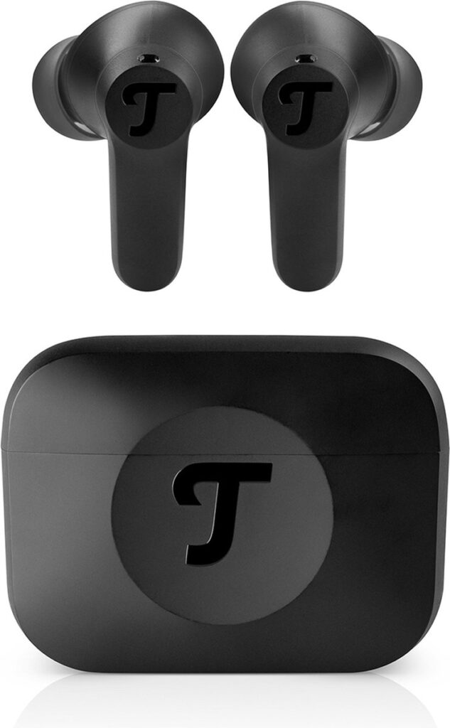 Teufel AIRY TWS 2 - In-ears - Oordopjes - Active Noise Cancelling - Oplaadcase - night black