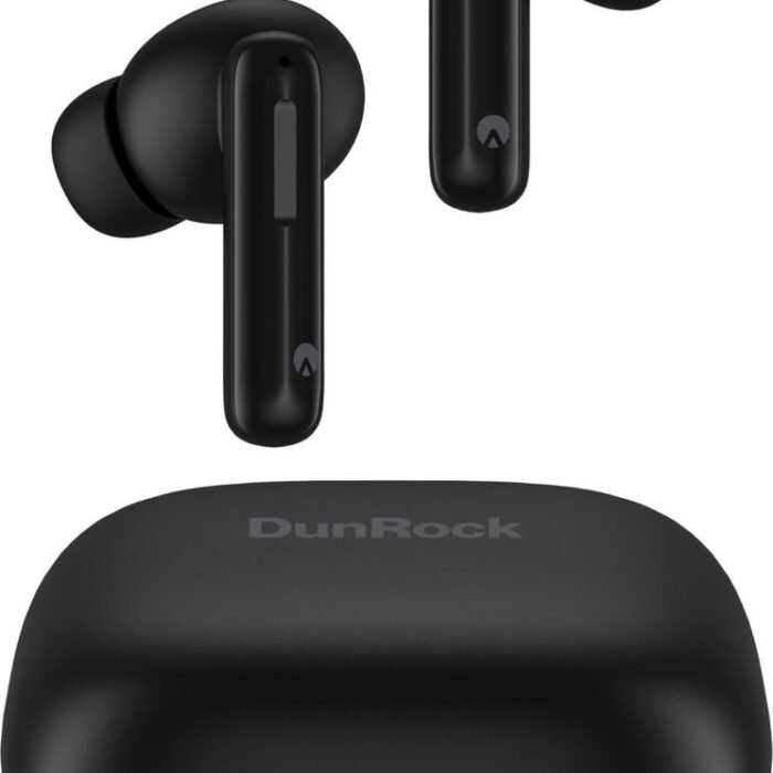 DunRock Bubble - draadloze oordopjes - Zwart - met Active Noise Cancelling - bluetooth oortjes - ENC filter in de microfoon - Met DunRock App voor je smartphone