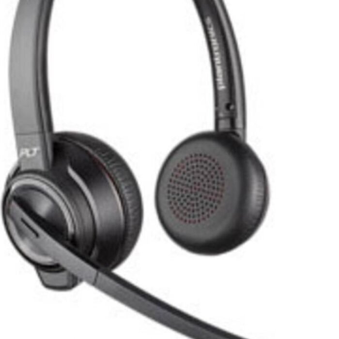 Plantronics Savi W8220/A, UC Duo Headset Zwart