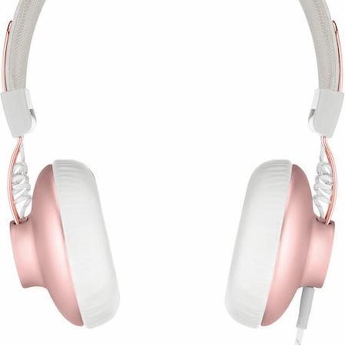 House of Marley Positive Vibration 2 koptelefoon - hoofdtelefoon met microfoon en 1knopsbediening - Roze
