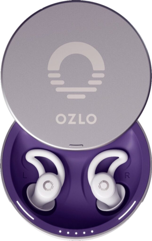 Ozlo Sleepbuds - De beste oordopjes tegen snurken - Blokkeert en vervangt storende geluiden - Slaapdetectie - Volledig vlak in-ear design - Ideaal voor zijslapers - In-ear wekker - Stream je favoriete audio - 20 ingebouwde noise-masking geluiden