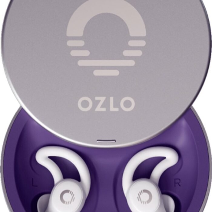 Ozlo Sleepbuds - De beste oordopjes tegen snurken - Blokkeert en vervangt storende geluiden - Slaapdetectie - Volledig vlak in-ear design - Ideaal voor zijslapers - In-ear wekker - Stream je favoriete audio - 20 ingebouwde noise-masking geluiden