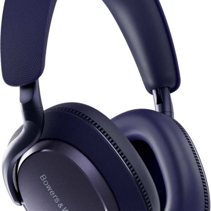 Bowers & Wilkins Px7 S3 Draadloze Over-Ear Hoofdtelefoon, Geavanceerde Noise Cancelling, 30 Uur Afspelen, 8 Microfoons, Snelladen, aptX Lossless - Indigo Blauw