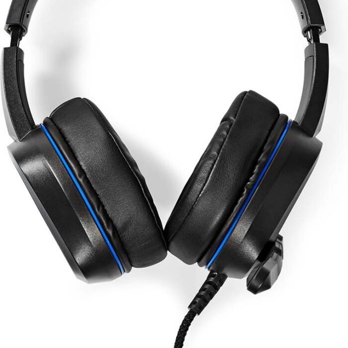 Nedis Gaming Headset - Over-Ear - Surround - USB Type-A - Inklapbare Microfoon - 2.10 m - LED