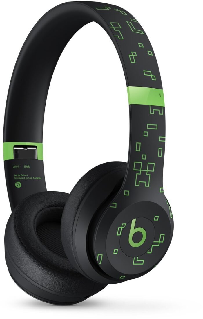 Beats Solo 4 Draadloze Koptelefoon Minecraft editie