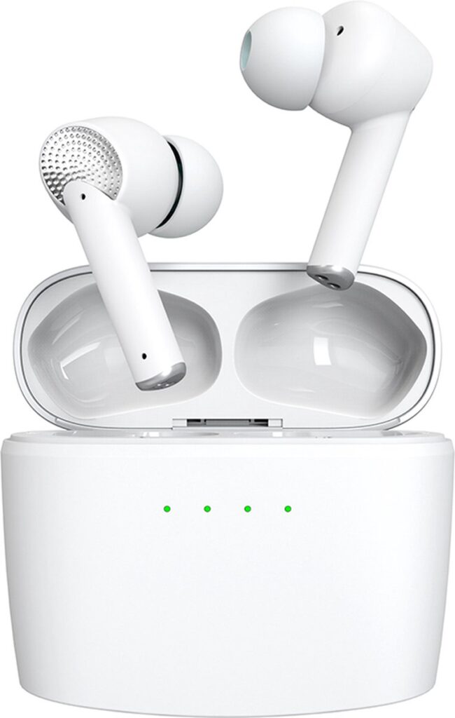 JAP Sounds EB08 - Draadloze oordopjes met oplaadcase - Noise cancelling - 24/u Luistertijd - Bluetooth - Earbuds wireless - Sport oortjes - Geschikt voor apple, iphone, android, samsung etc.