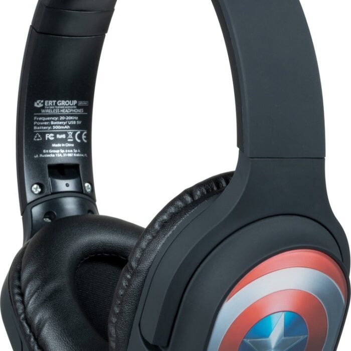 ERT - Bluetooth draadloze koptelefoon - Over-ear - Marvel Captain America
