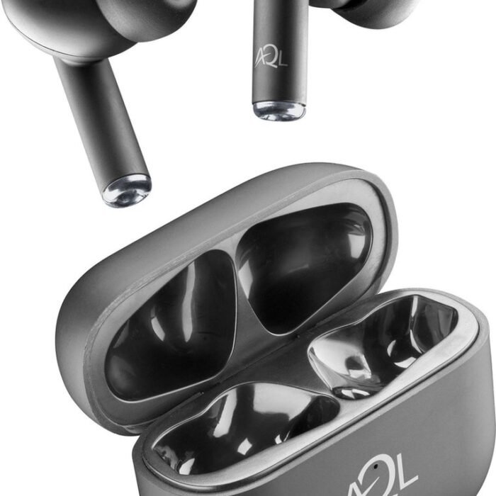 AQL Road Headset True Wireless Stereo (TWS) In-ear Oproepen/muziek Bluetooth Zwart