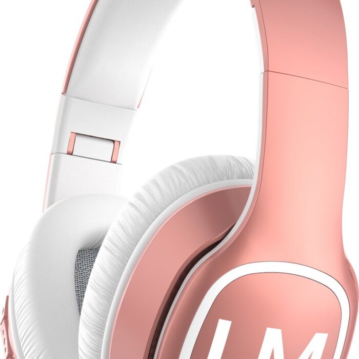 Louise&Mann Symphony Draadloze Over-Ear Koptelefoon - Bluetooth - met Microfoon - incl. Carry Case - Rose Gold