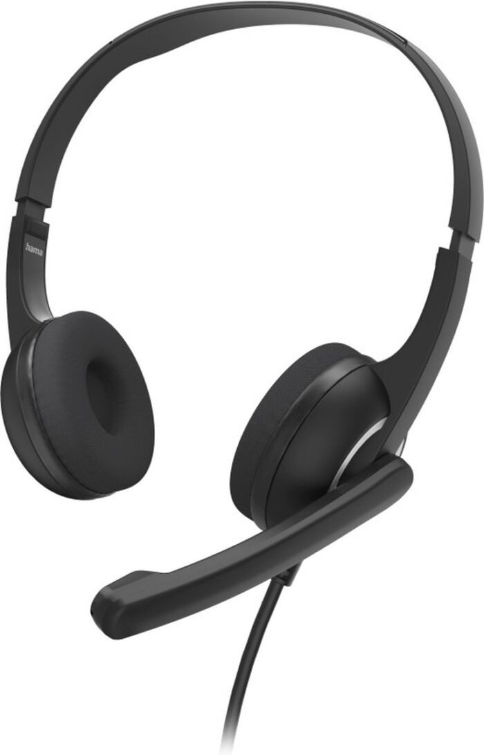 Hama PC-Office-headset "HS-P150 V2", stereo, zwart