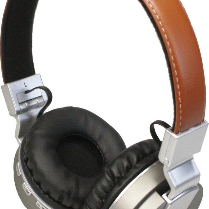 Nachtwacht draadloze hoofdtelefoon - bruin - oplaadbaar - bluetooth 4.0