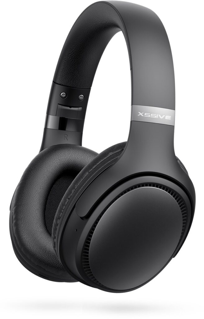 Xssive Koptelefoon Draadloos - Bluetooth 5.3 - Lange Batterijduur - Volledig Draadloze Hoofdtelefoon - Zwart