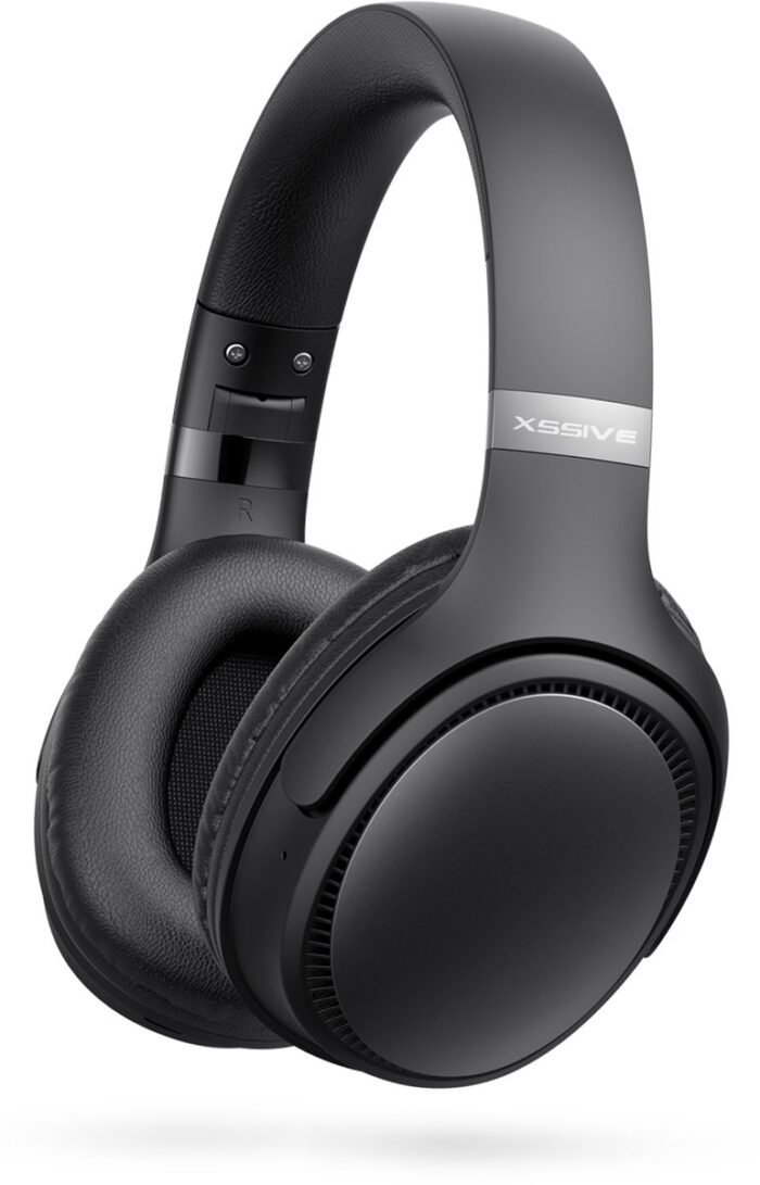 Xssive Koptelefoon Draadloos - Bluetooth 5.3 - Lange Batterijduur - Volledig Draadloze Hoofdtelefoon - Zwart