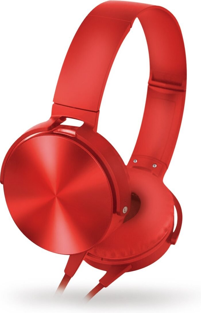 Omega Freestyle FH07R On-ear Koptelefoon met microfoon - Rood