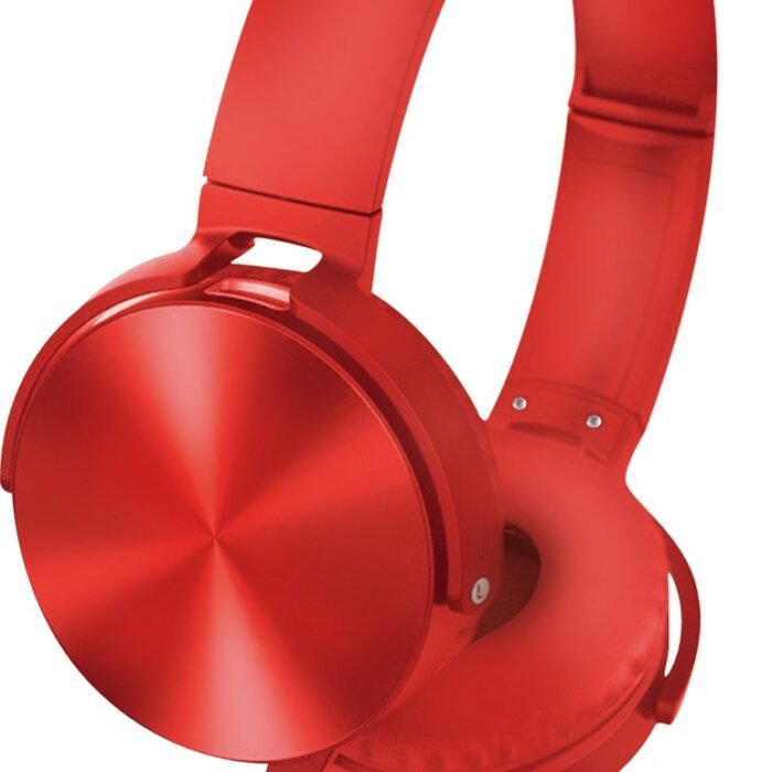 Omega Freestyle FH07R On-ear Koptelefoon met microfoon - Rood