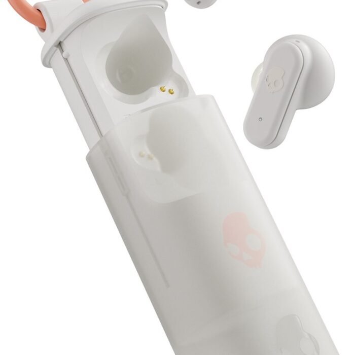 Skullcandy Dime Evo - Bluetooth oordopjes - 36 uur speeltijd - Noise Isolation - Aanpasbare EQ3 instelling - In-Ear oordopjes - Wit
