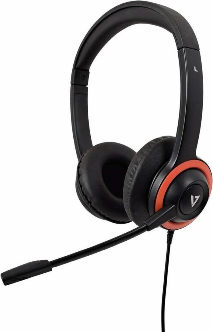 Headphones with Microphone V7 HA530E Black