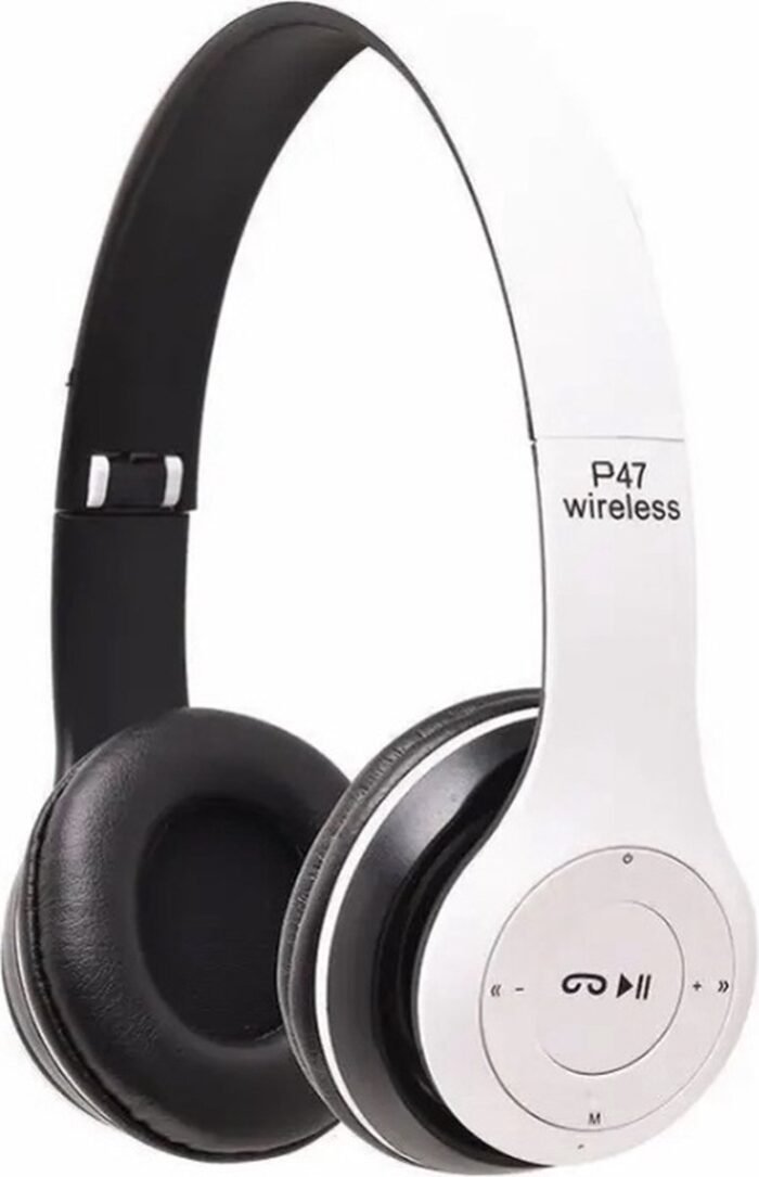 Sound Koptelefoon - Wit - Draadloos - Bluetooth - 15-uur Afspeeltijd - Built-in Microfoon