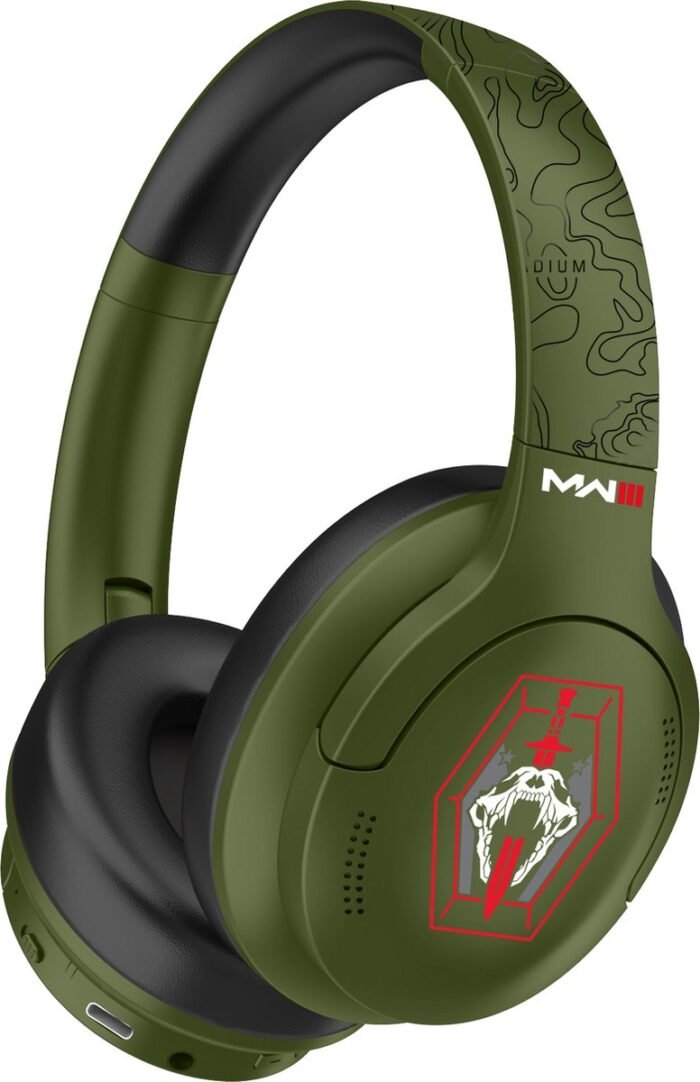 Call of Duty - bluetooth koptelefoon - active noise cancelling - microfoon - 30 uur speeltijd (olijfgroen)