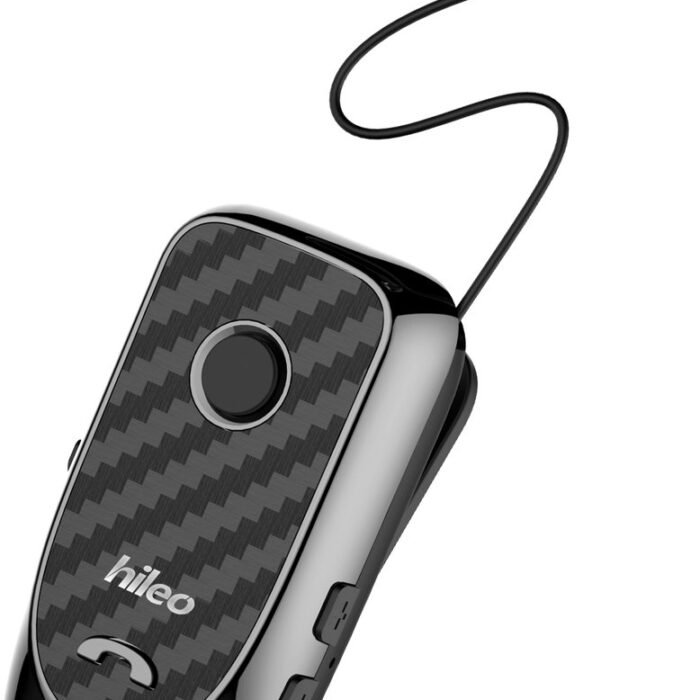hileo hi60 - Bluetooth koptelefoon - Clip Type Business Headset –Bluetooth Headset - Zwart - Oordopje - Sport - Bluetooth V5.2 – Geschikt voor IOS/Android