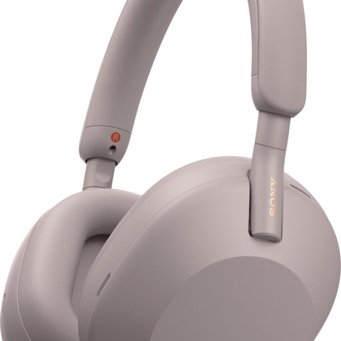 Sony WH-1000XM5 - Draadloze koptelefoon met Noise Cancelling - Smoky Pink / Roze