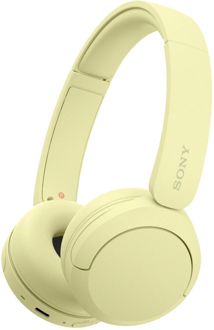 Sony WH-CH520 - Draadloze on-ear koptelefoon - Geel
