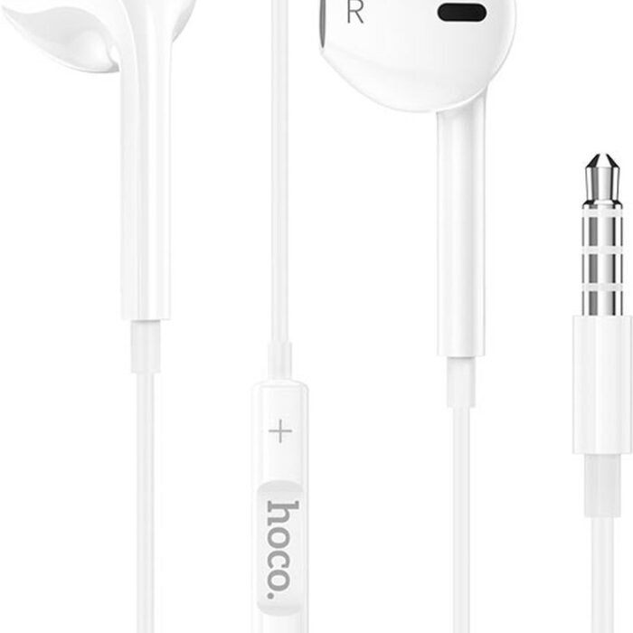 Hoco M1 In-Ear Headset met Microfoon Wit