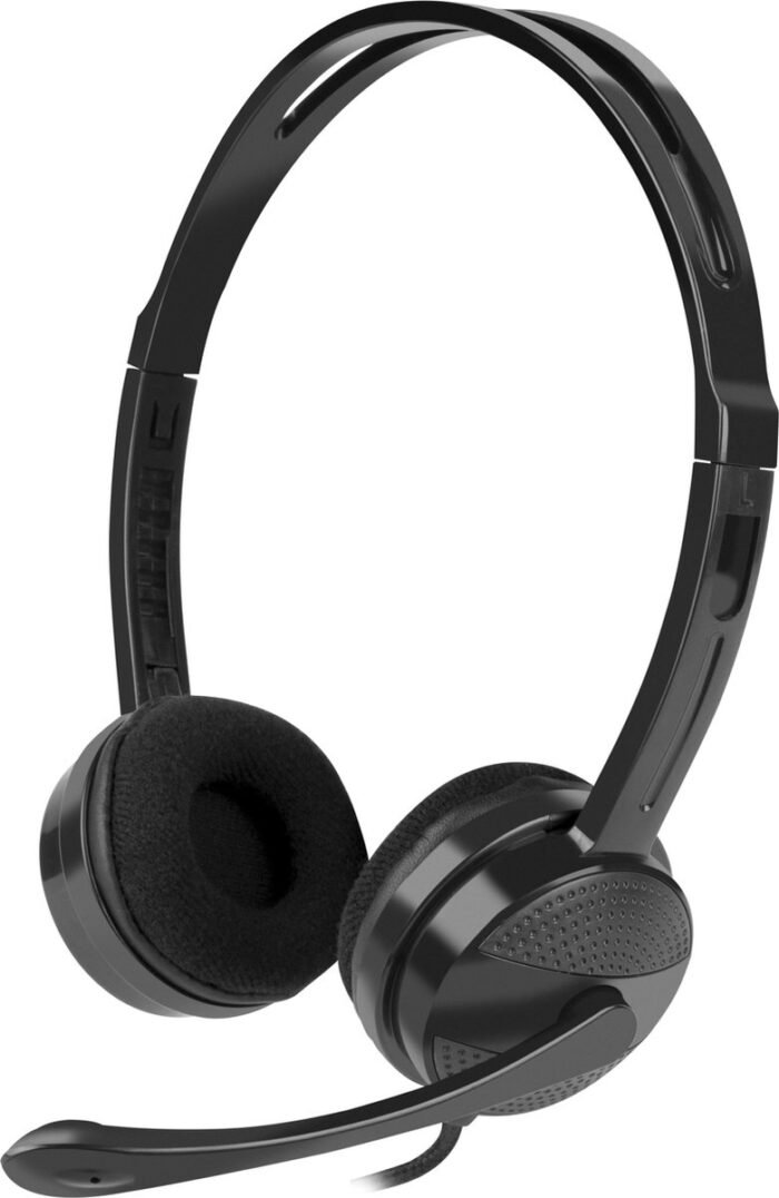 NATEC-NSL-1665-HEADSET -CANARY GO MICROFOON- ZWART