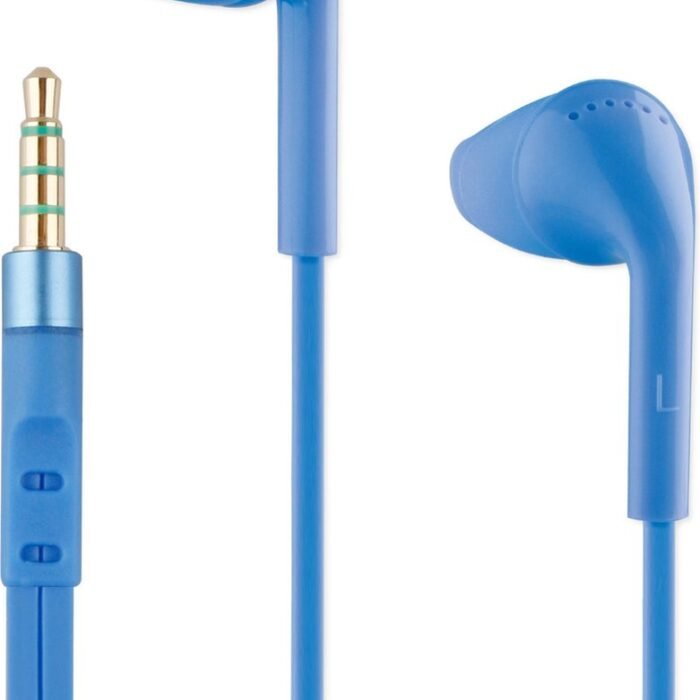 BeHello Oordopjes met afstandsbediening 3.5mm - Blauw