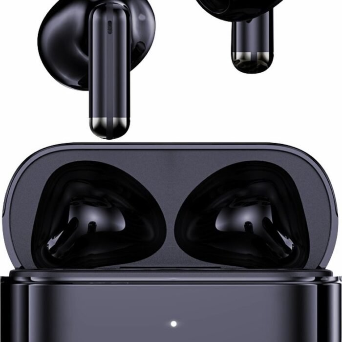 Swissten Minipods - Draadloze Bluetooth oordopjes - Met oplaadcase - Zwart