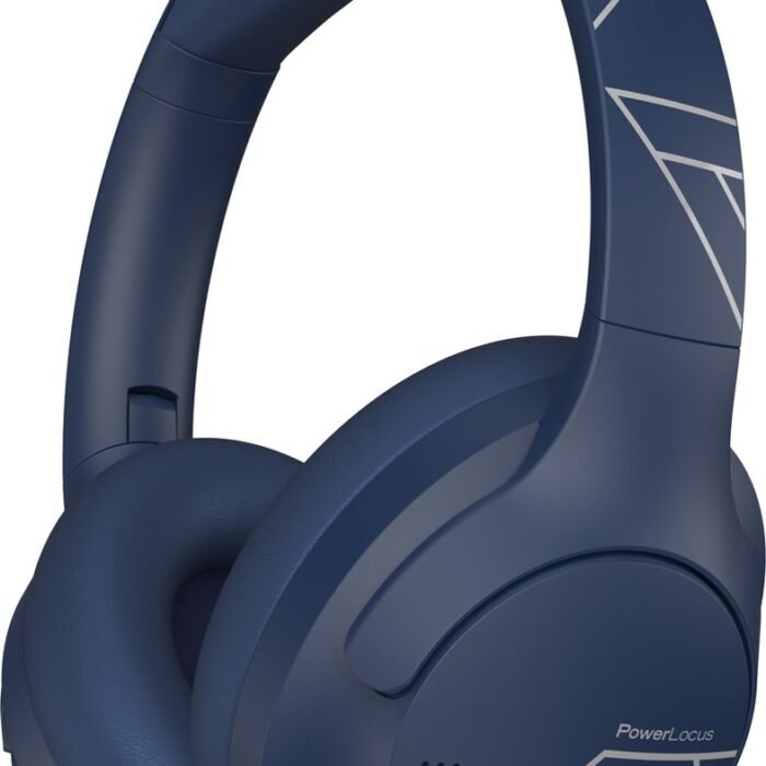 PowerLocus P3 - Bluetooth Koptelefoon – Draadloos – Over-ear – incl. Premium Case – 50 uur batterijduur – Microfoon – Blauw
