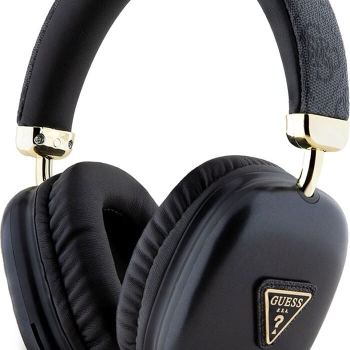 Guess 4G Triangle Bluetooth Stereo Over-Ear Koptelefoon - Zwart