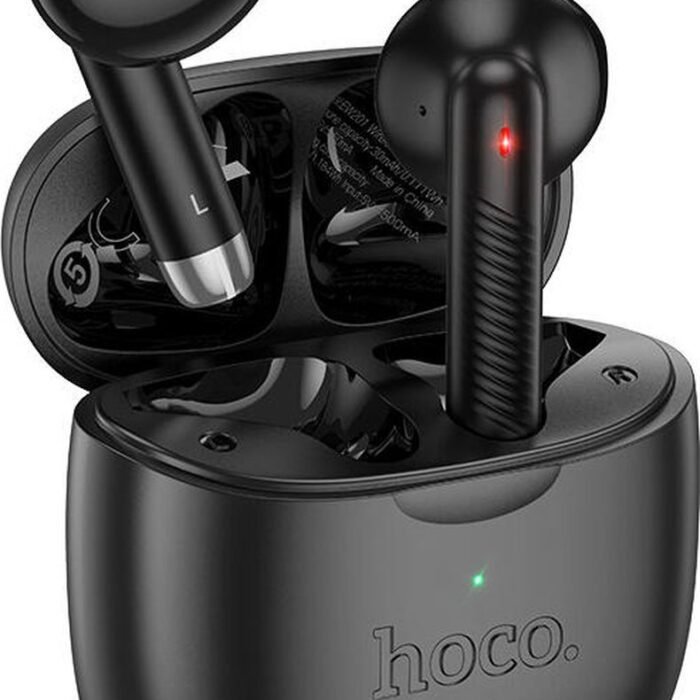 Hoco EW201 Draadloze Bluetooth Half In-Ear Oordoppen Zwart