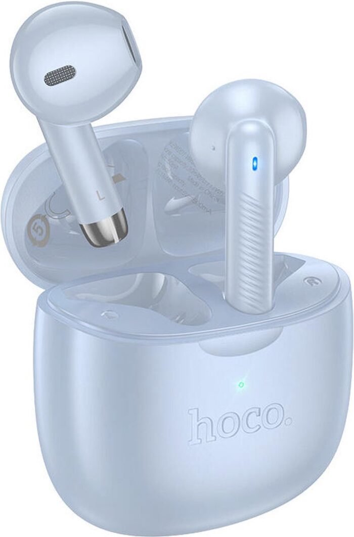 Hoco EW201 Draadloze Bluetooth Half In-Ear Oordoppen Blauw