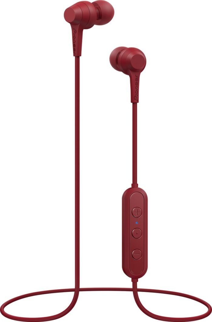 Pioneer SE-C4BT Bluetooth In-Ear - Rood