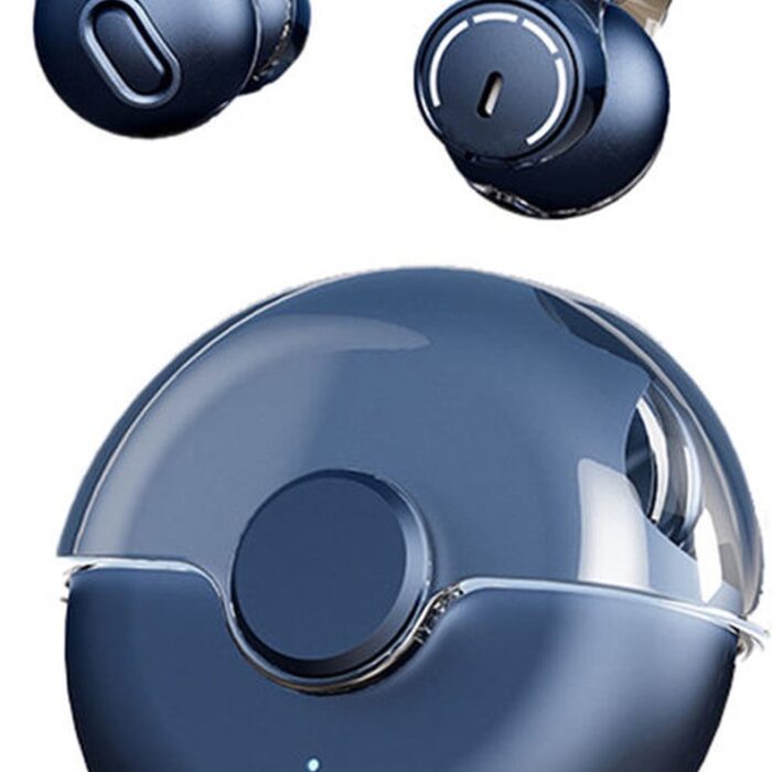 Repus - Premium OpenEar Oordopjes - Draadloze Hoofdtelefoon - Clip On Oordopjes - Bluetooth - Noice Cancelling - Workout Earbuds - Blauw