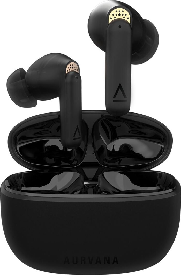 Creative Aurvana Ace: True Wireless, xMEMS (zwart) - Draadloze oortelefoon, Bluetooth 5.3, xMEMS, geschikt voor Bluetooth LE Audio