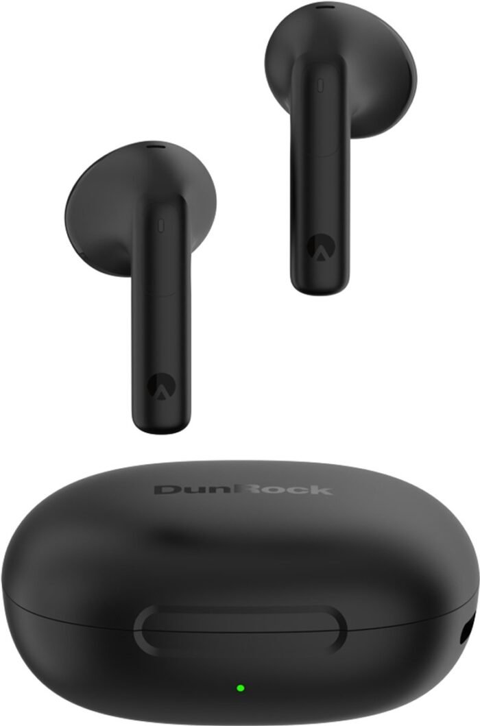 DunRock Semi - half in Ear draadloze oordopjes met ANC noise cancelling en multipoint