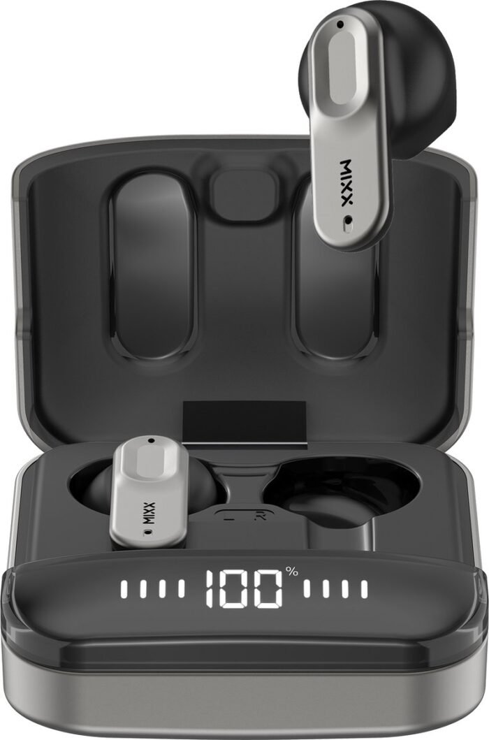 Mixx StreamBuds Ultra Hybrids - True Wireless In-ear Koptelefoon - Zwart