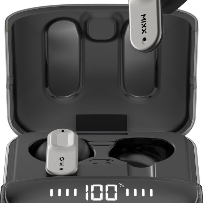 Mixx StreamBuds Ultra Hybrids - True Wireless In-ear Koptelefoon - Zwart