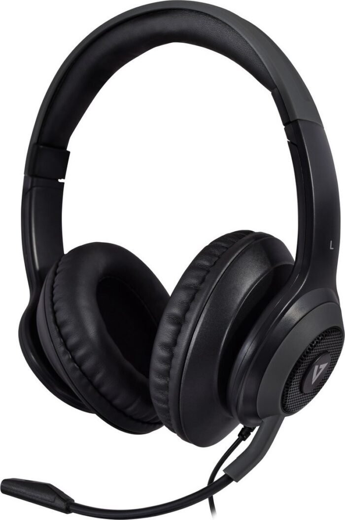 Headphones with Microphone V7 HC701 Black