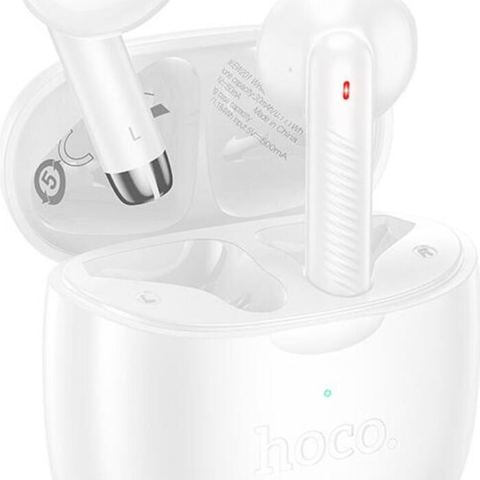 Hoco EW201 Draadloze Bluetooth Half In-Ear Oordoppen Wit