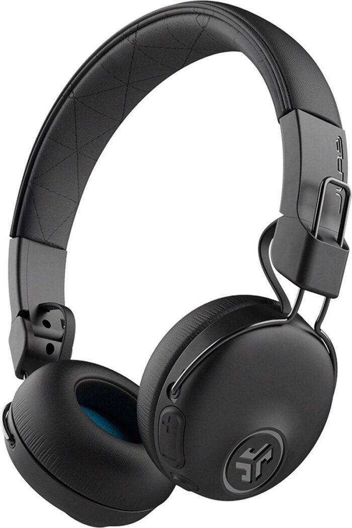 JLAB Studio Anc Koptelefoon Met Bluetooth - 45 Uur Batterij - Noise Cancelling - Draadloze Onear Hoofdtelefoon - Inklapbaar - Zwart