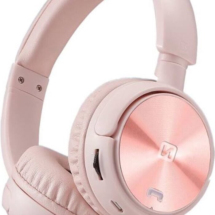 Swissten Trix - Draadloze on-ear koptelefoon - Roze