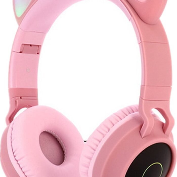 Mogi Products-Koptelefoon voor Kinderen-Met Led-Inklapbaar-Draadloze Koptelefoon-Kinder Hoofdtelefoon-Bluetooth-Microfoon